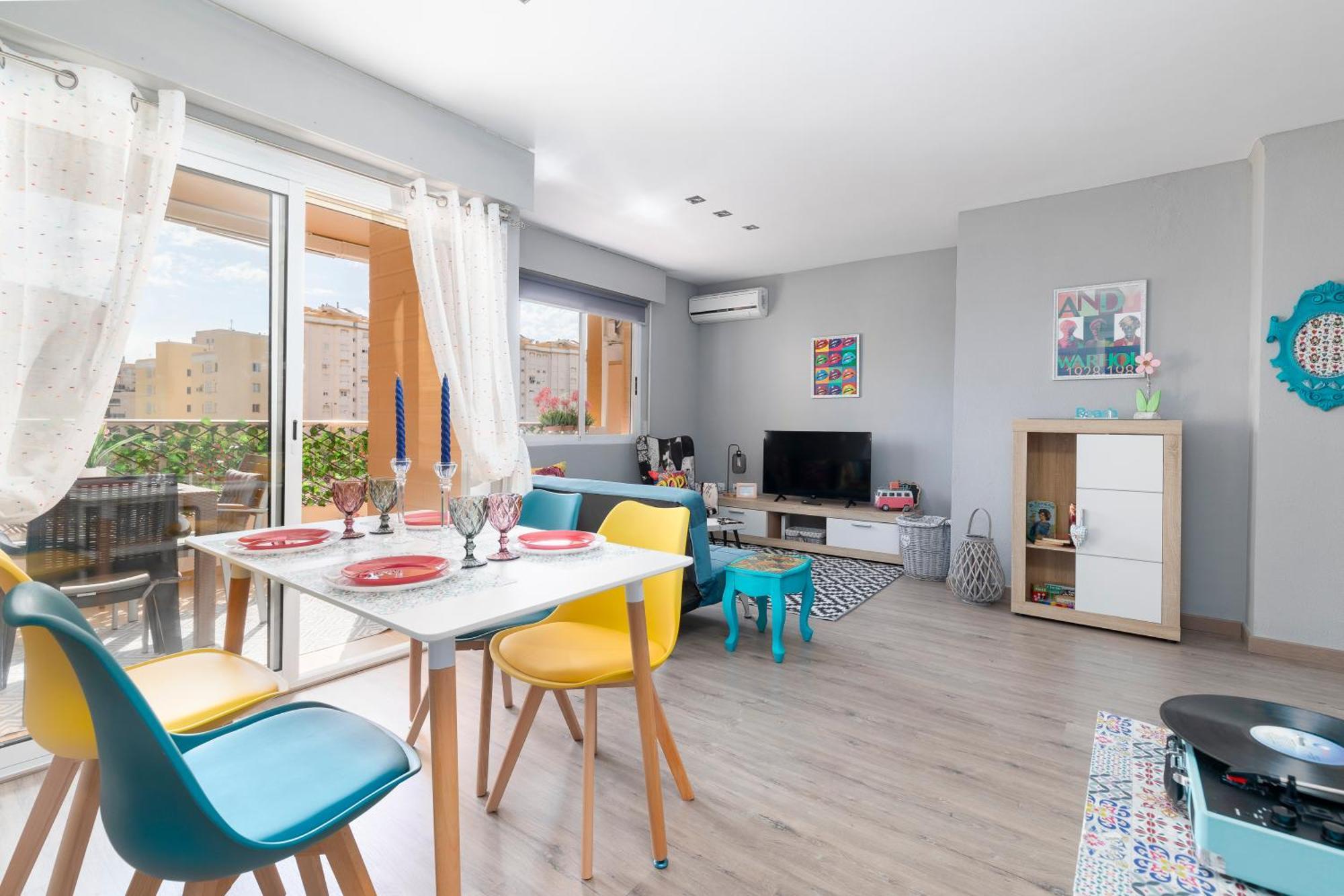 Retro Divino Con Piscina Y Playa Familias Parejas Appartement
