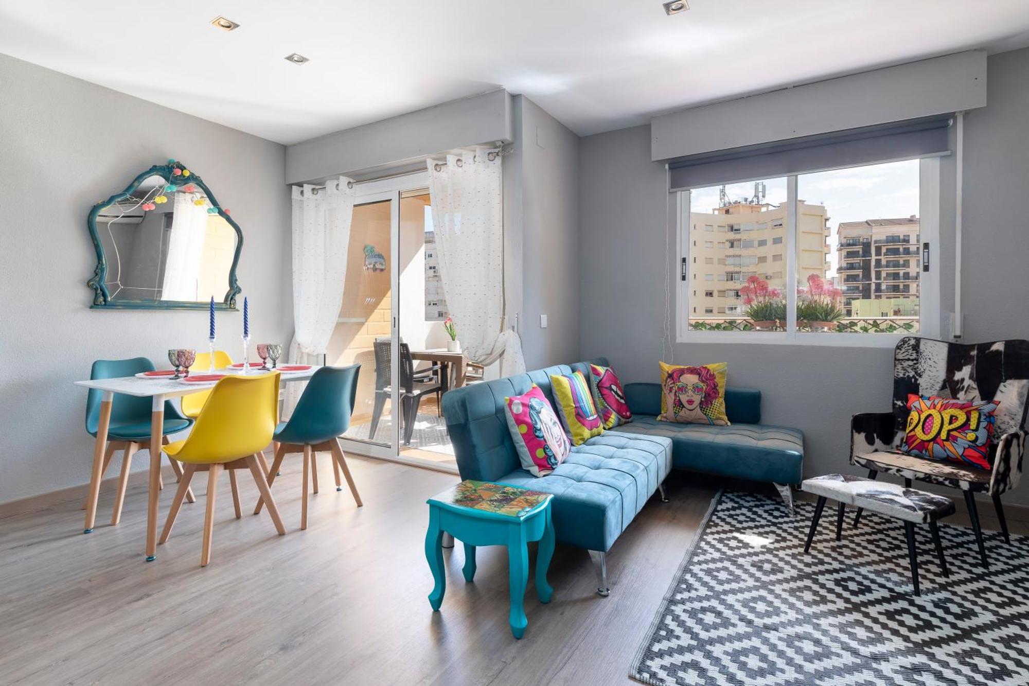 Retro Divino Con Piscina Y Playa Familias Parejas Appartement